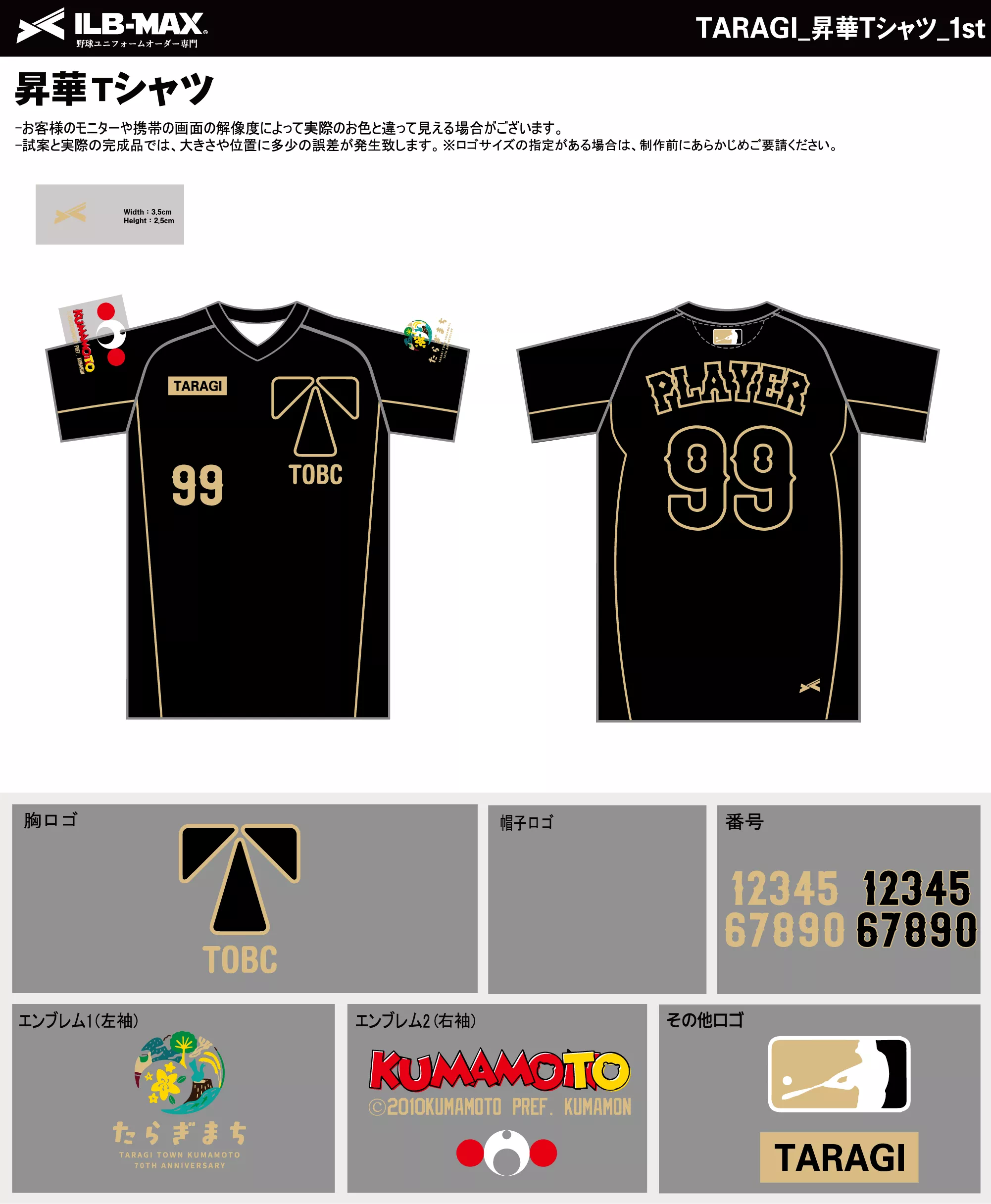 野球 ユニフォーム デザイン_TARAGI_1st_ST.webp