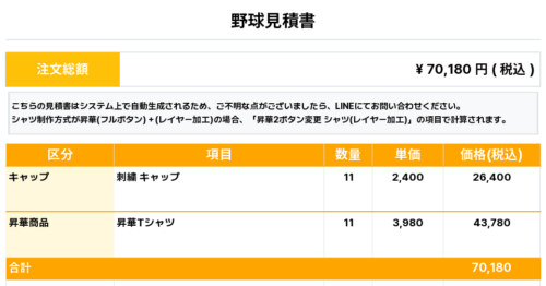 260421_DATSUMOU VICTORY_キャップ1st新規_昇華Tシャツ1st新規_野球見積書