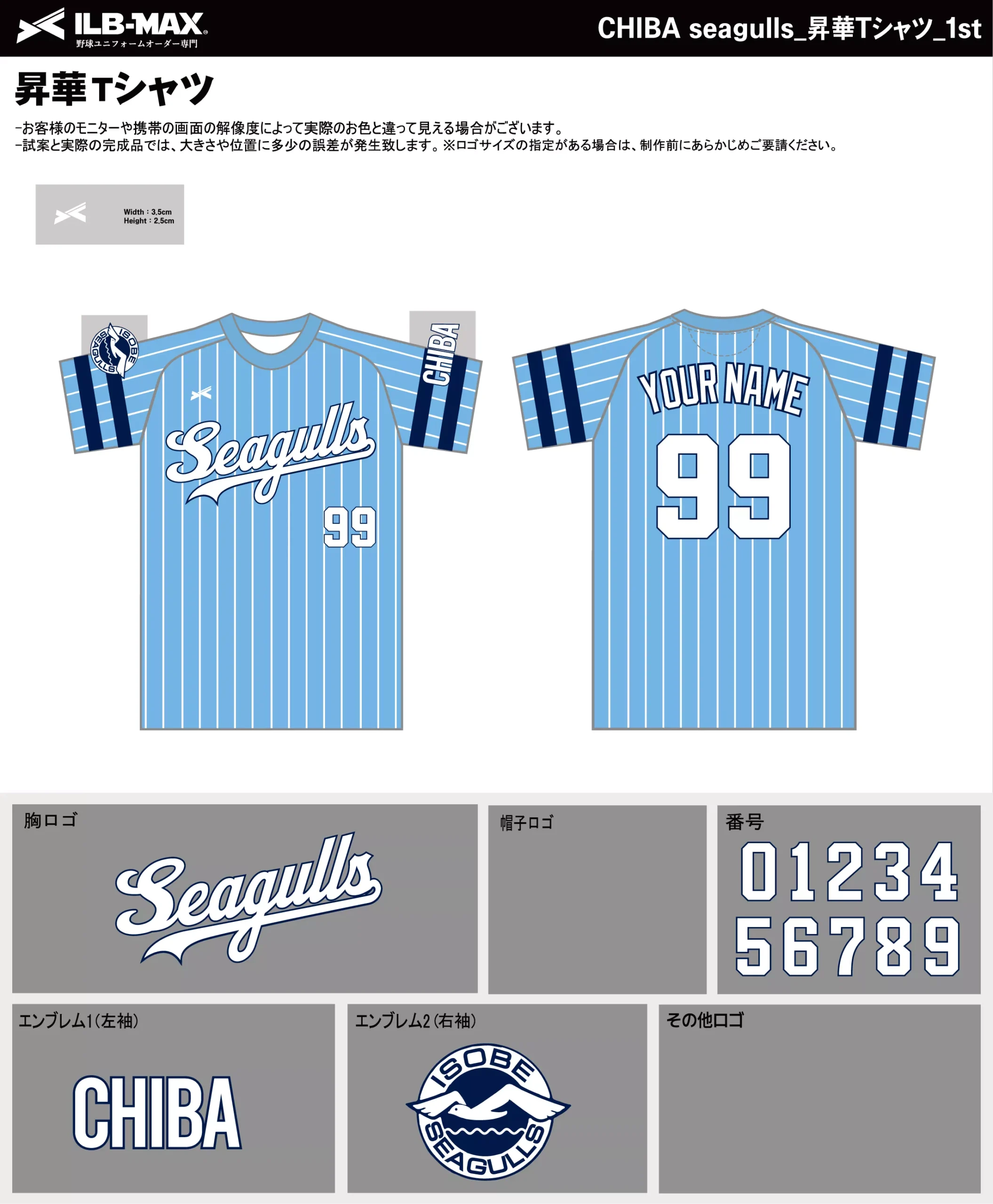 野球 ユニフォーム デザイン_CHIBA seagulls_1st_ST.webp