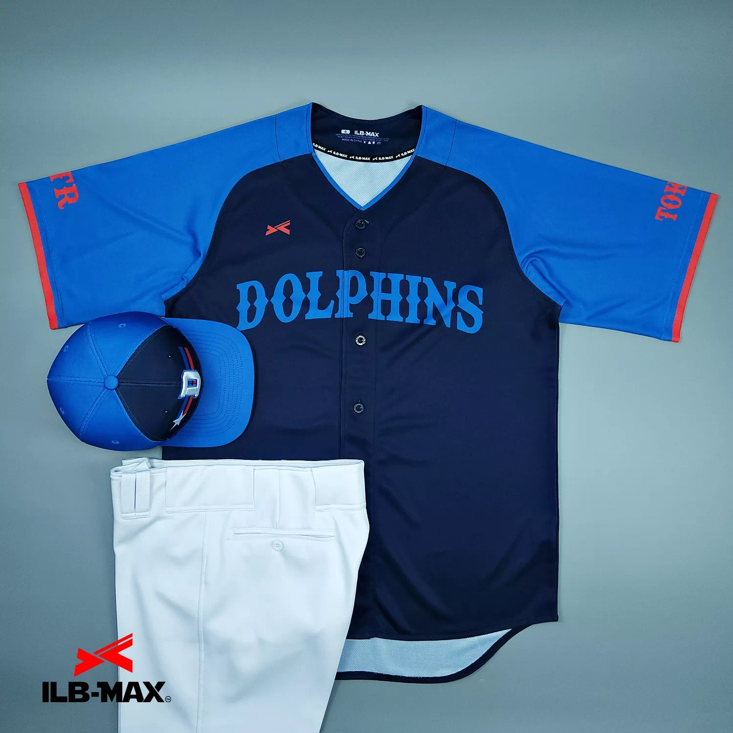 2604_ATRASC Dolphins_1st 野球 ユニフォーム