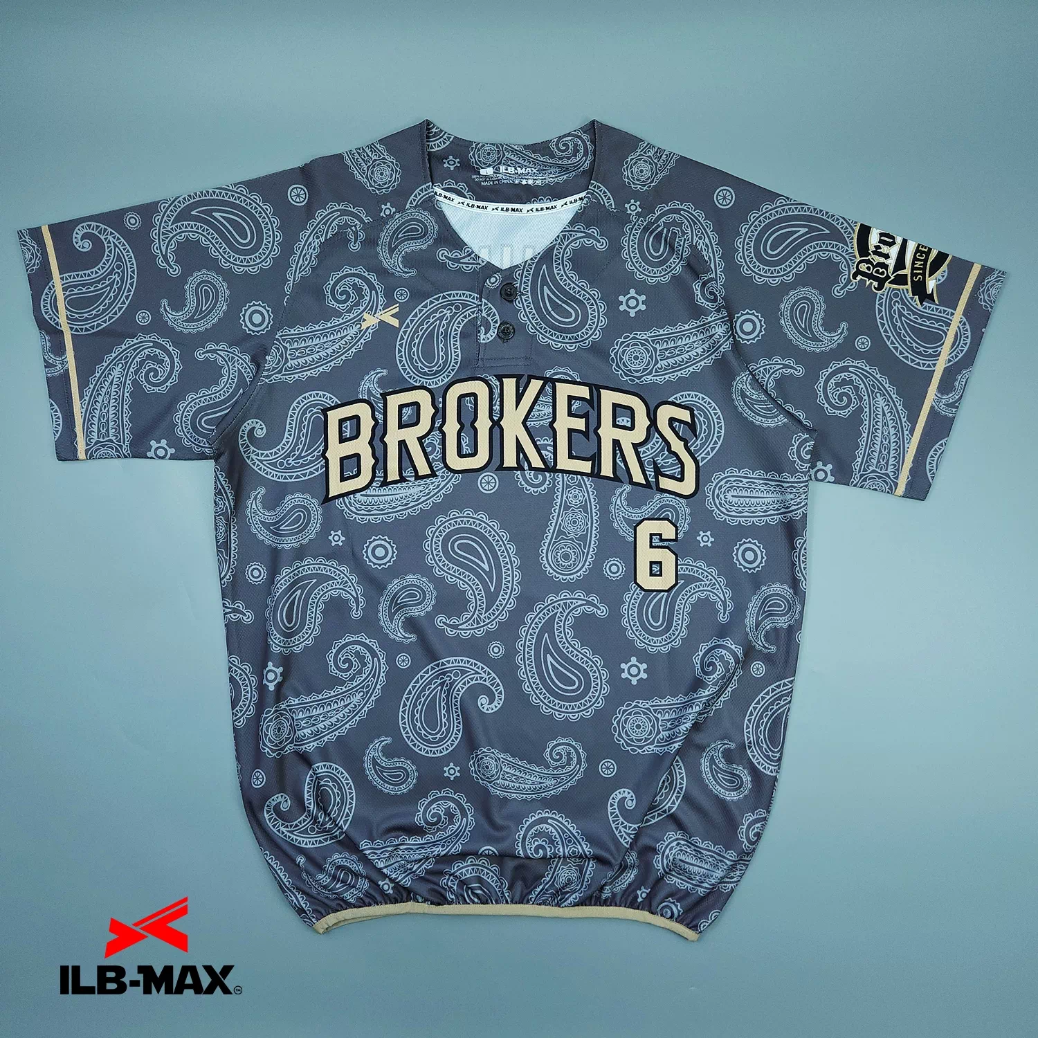 2604_Brokers_1st 野球 ユニフォーム