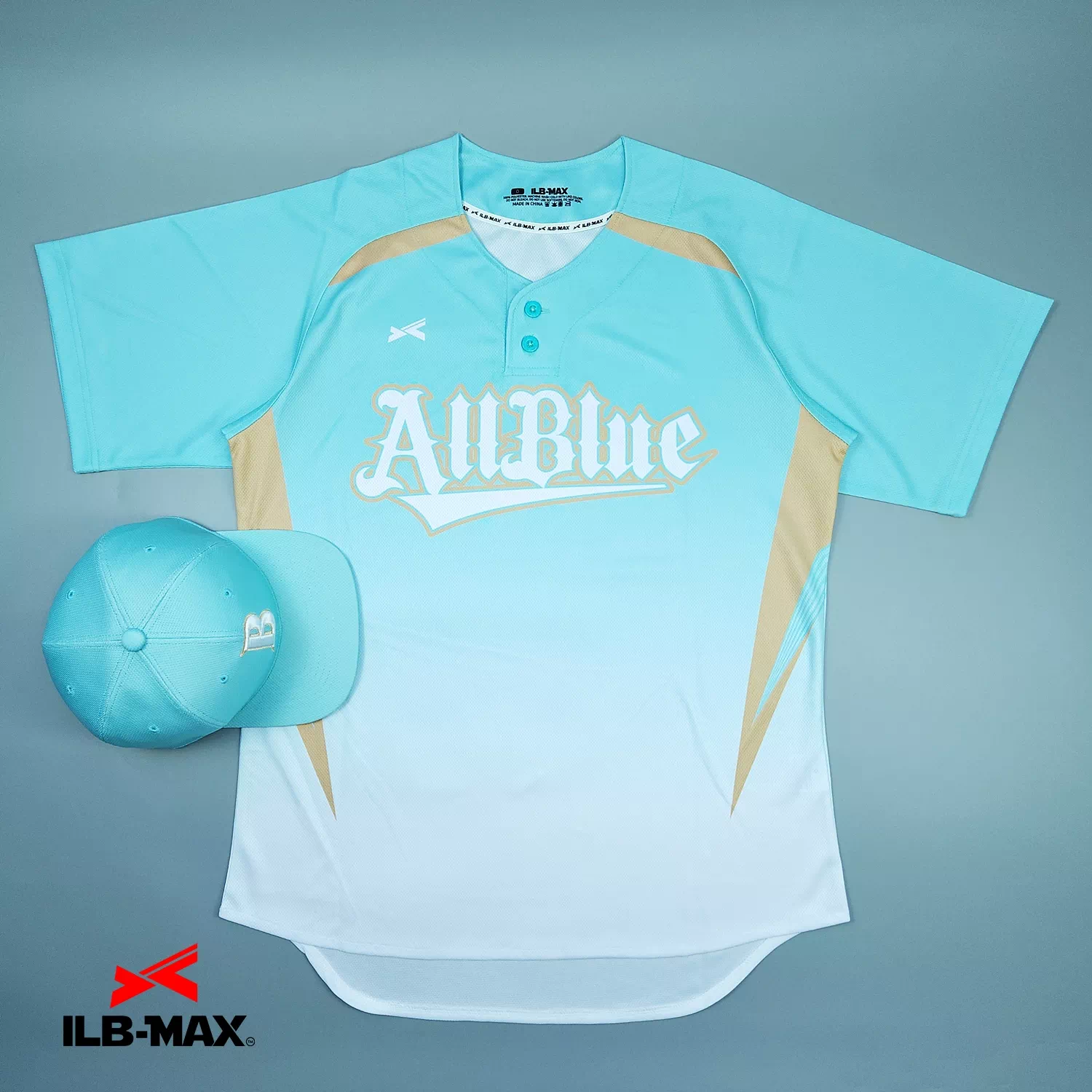 2604_NAKANO All Blue_1st 野球 ユニフォーム