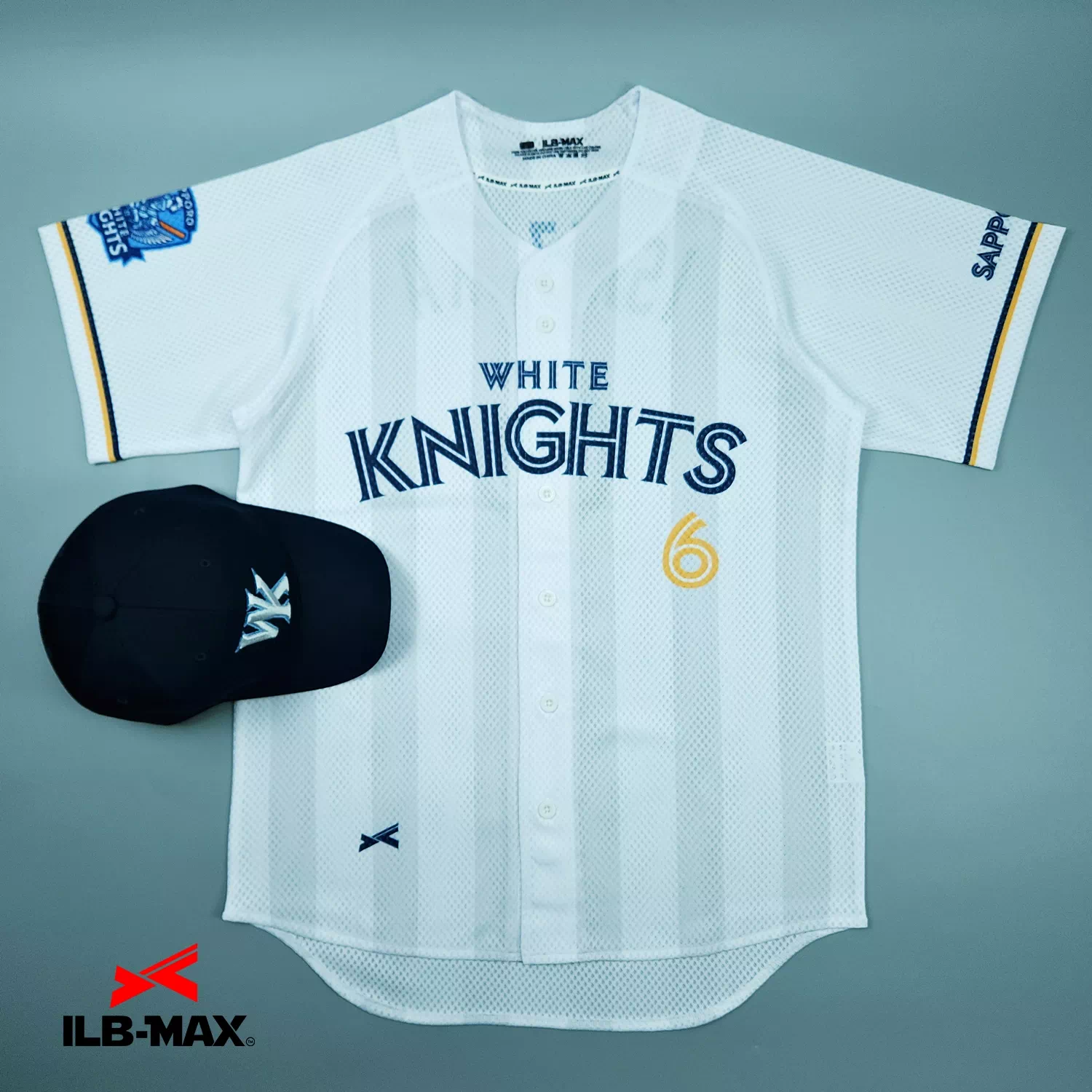 2602_SAPPORO WHITE KNIGHTS_1st 野球 ユニフォーム