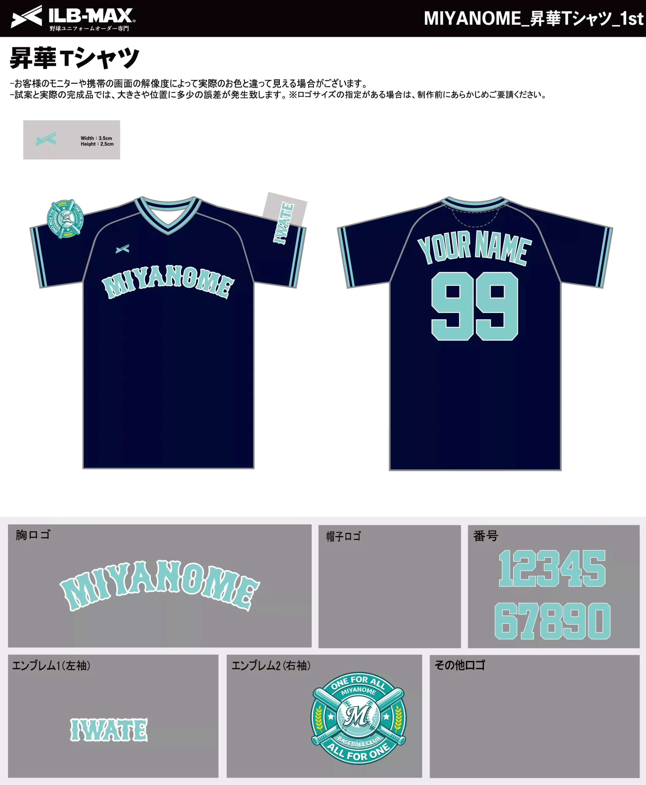 野球 ユニフォーム デザイン_MIYANOME_1st_ST.webp