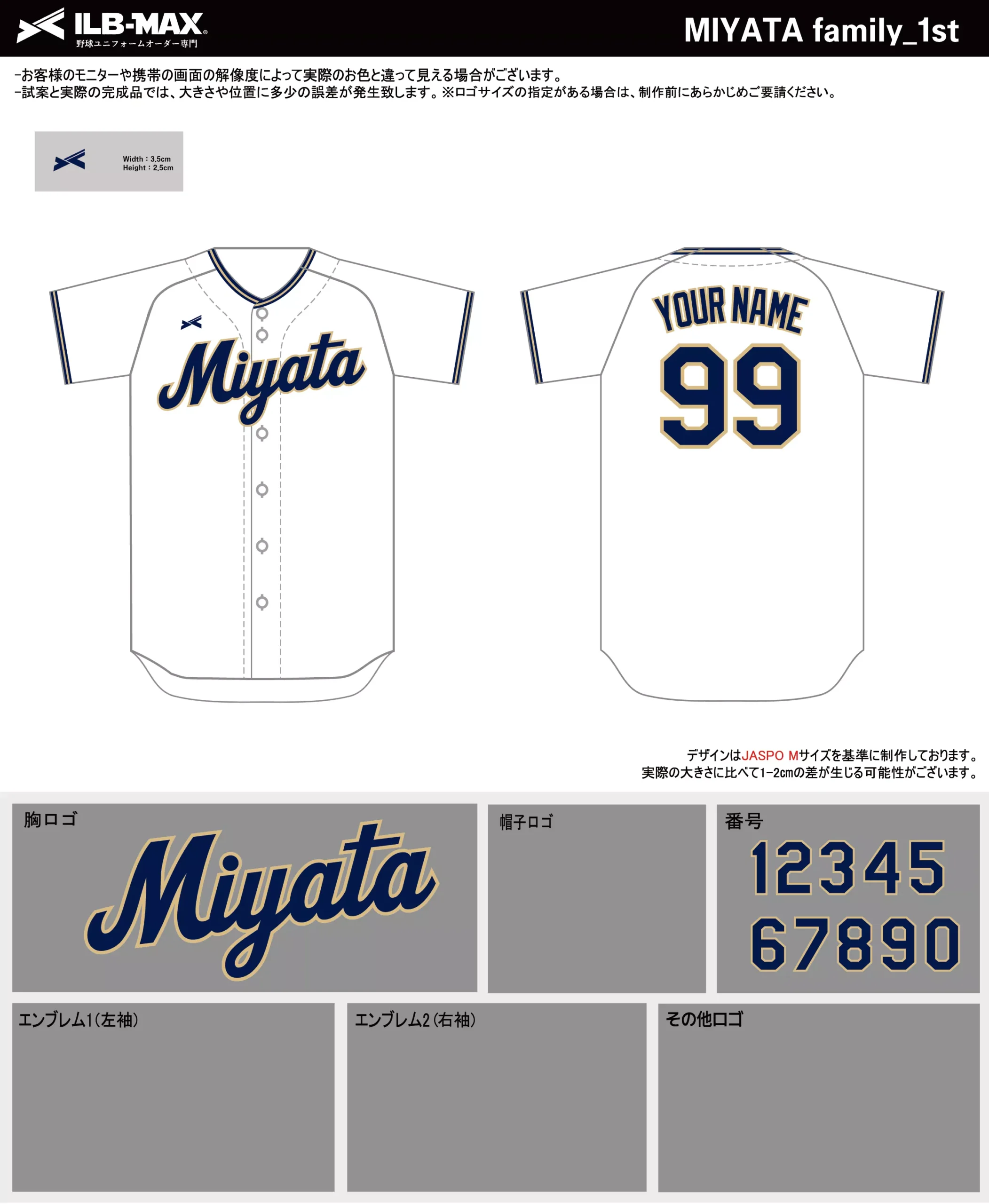 野球 ユニフォーム デザイン_MIYATA family_1st.webp