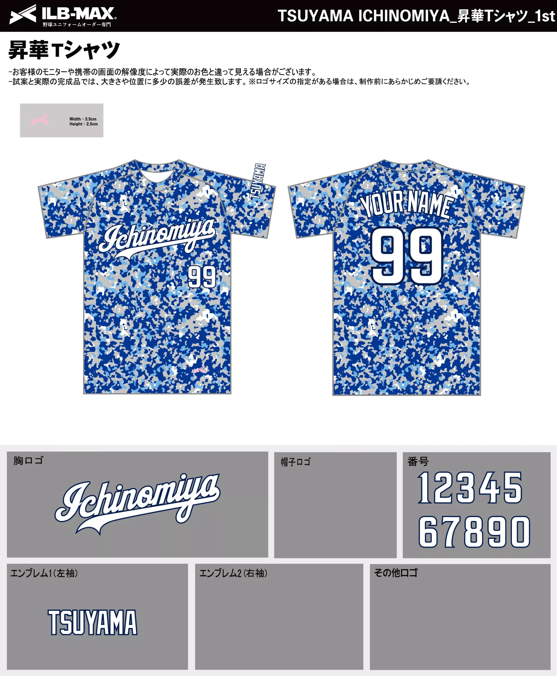 野球 ユニフォーム デザイン_TSUYAMA ICHINOMIYA_1st_ST.webp