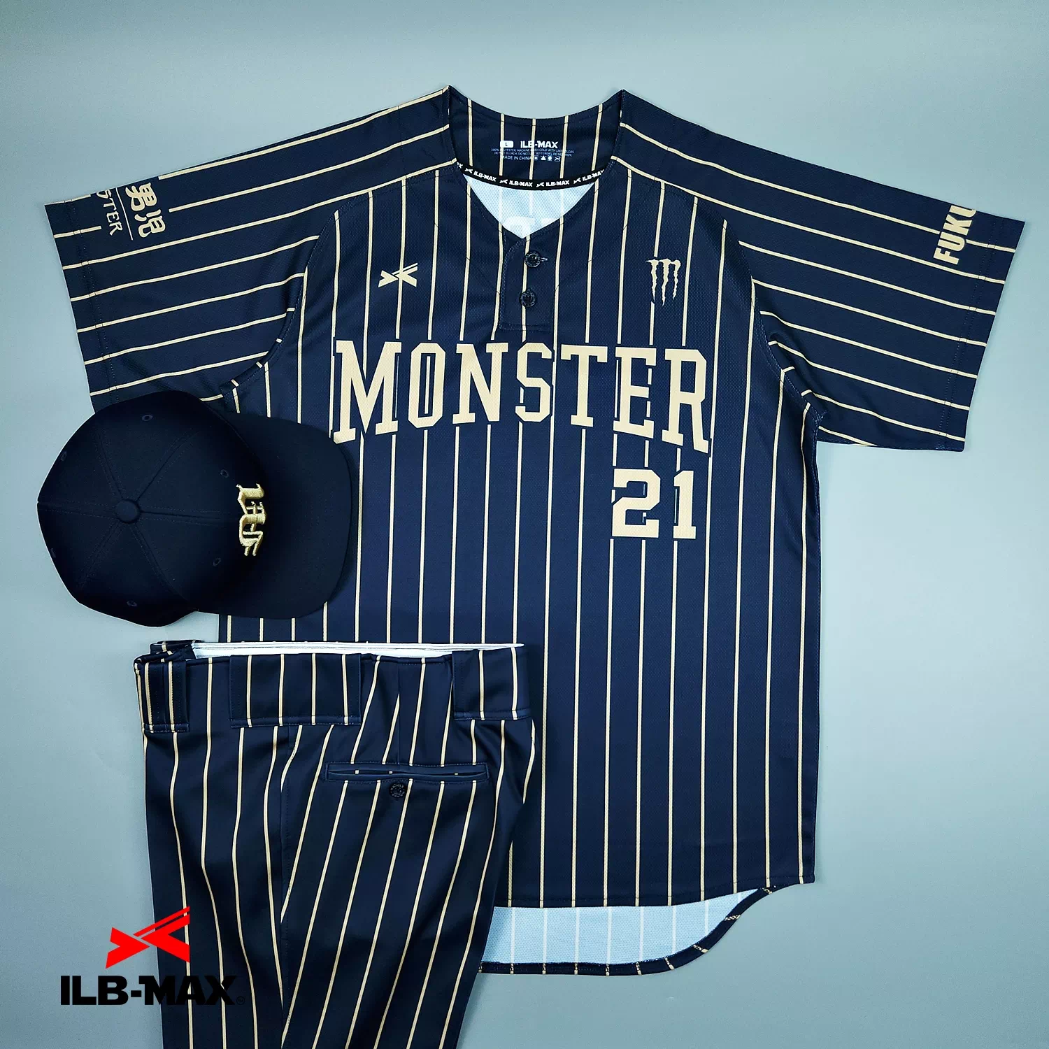 2605_FUKUOKA MONSTER_2nd 野球 ユニフォーム